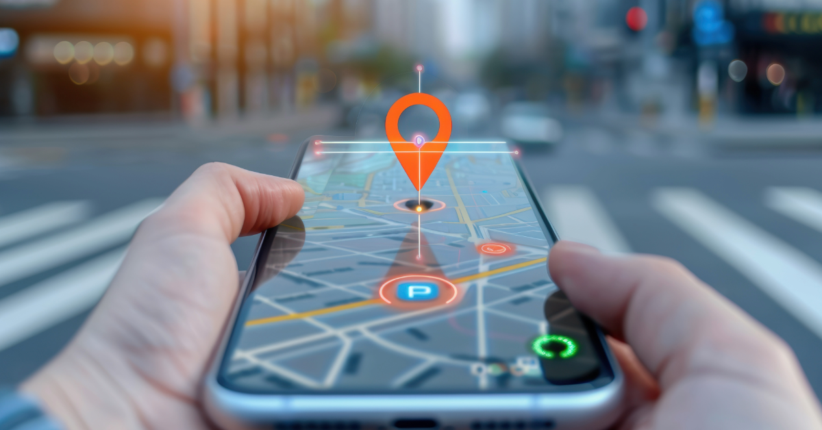 smartphone map